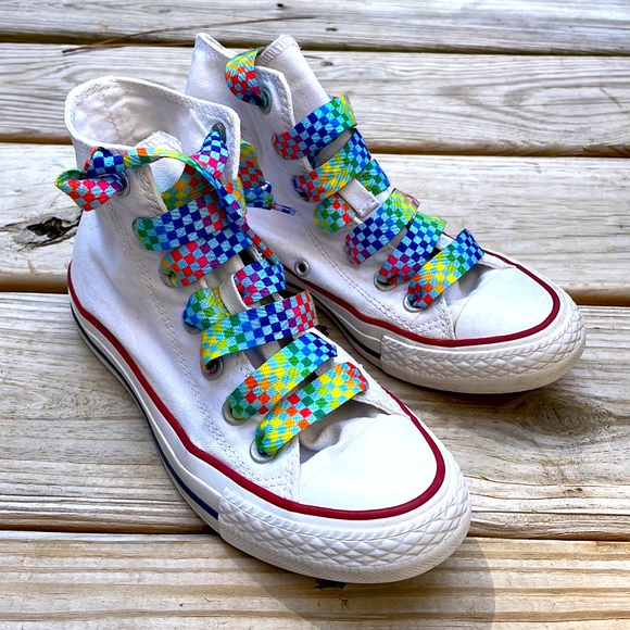 Converse Unisex Hi-Top Sneakers Size W5/ M3 - Picture 12 of 12